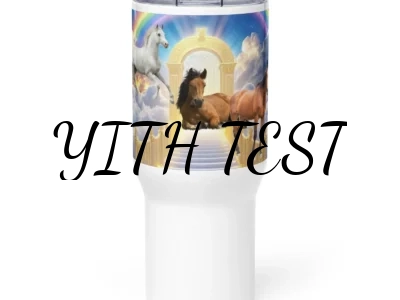 " Horses in Heaven" Travel mug with a handle
